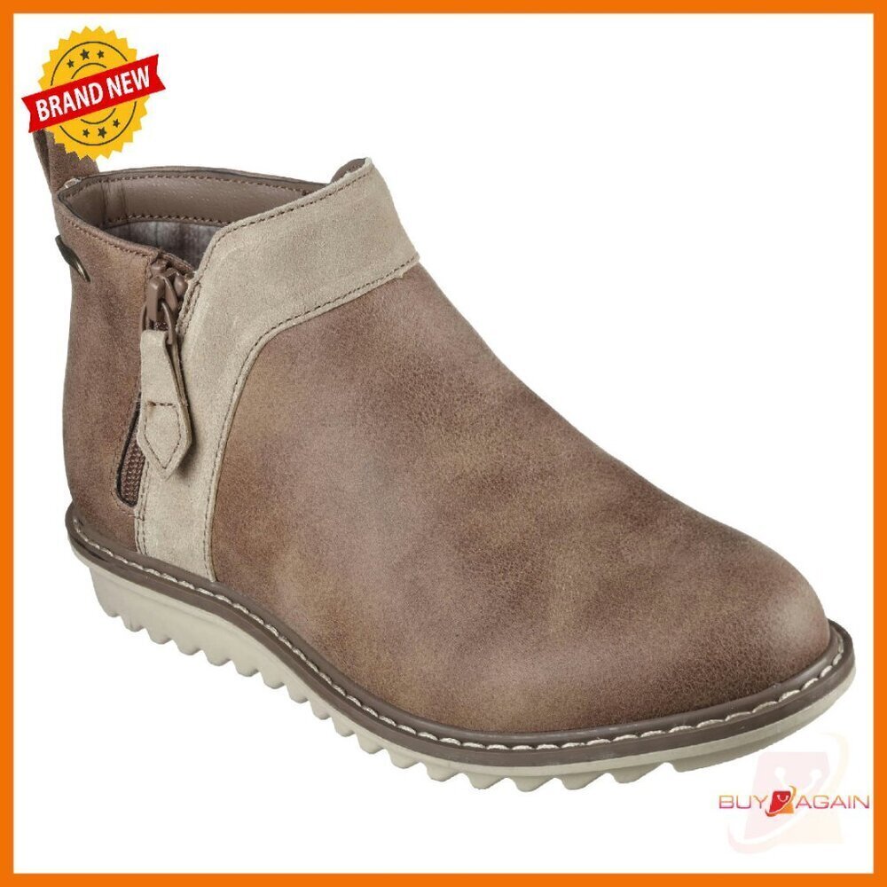 Arch Support Ankle Boots Side Zip Microleather Suede Casual Wear